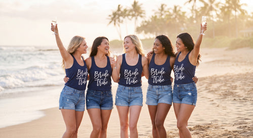 Minimalist Bachelorette Shirts: Chic, Simple Custom Tees