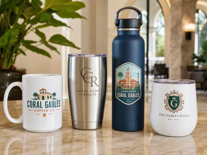 Custom Mugs & Drinkware in Coral Gables — Adorb Custom Tees