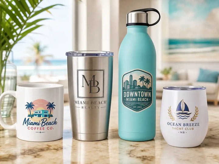 Custom Mugs & Drinkware in Miami Beach — Adorb Custom Tees