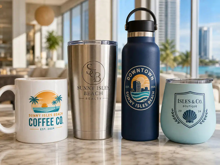 Custom Mugs & Drinkware in Sunny Isles Beach — Adorb Custom Tees