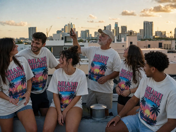 Custom t-shirt printing in Miami, Florida — Adorb Custom Tees