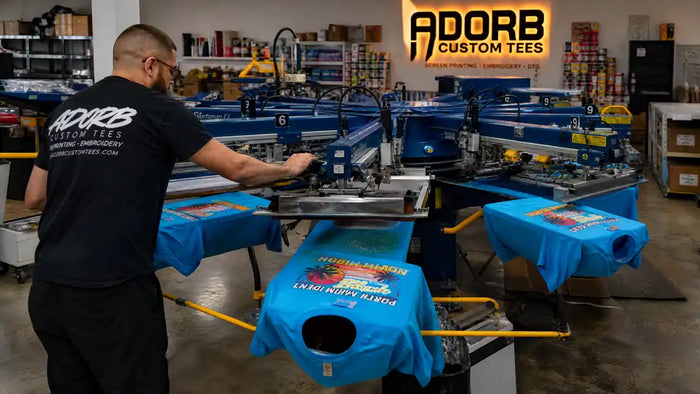 Screen Printing in North Miami Beach, Florida — Adorb Custom Tees