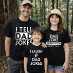Dad Jokes Family Tee