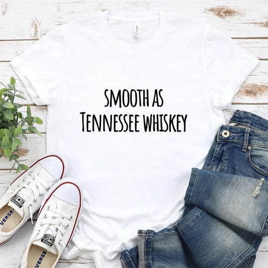 Customizer - Smooth As Tenessee Whiskey Couple Tee