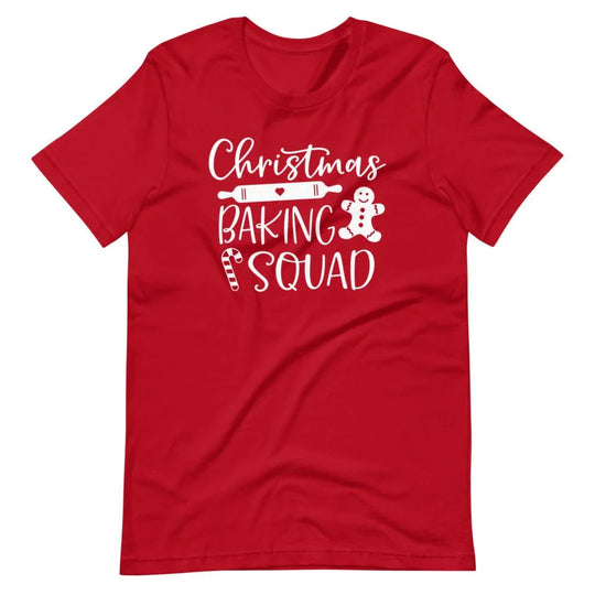 Christmas Baking Squad Red Tee