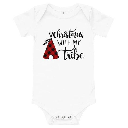 Christmas With My Tribe Onesie