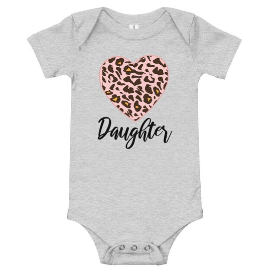 Daughter Heart Onesie