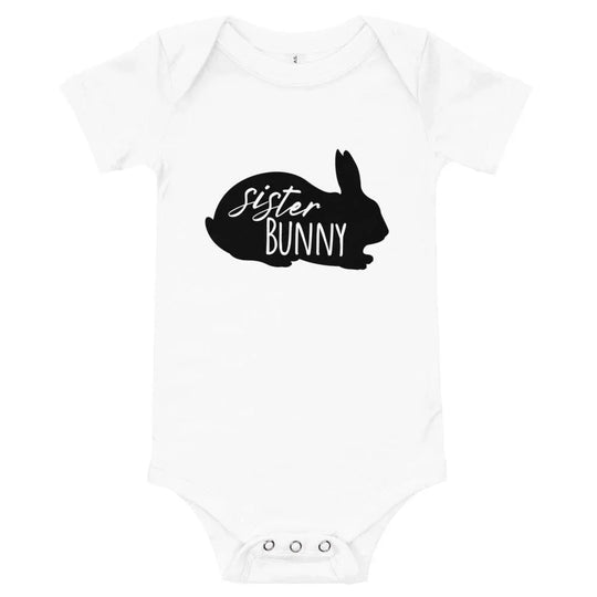 Sister Bunny V2 Baby Onesie
