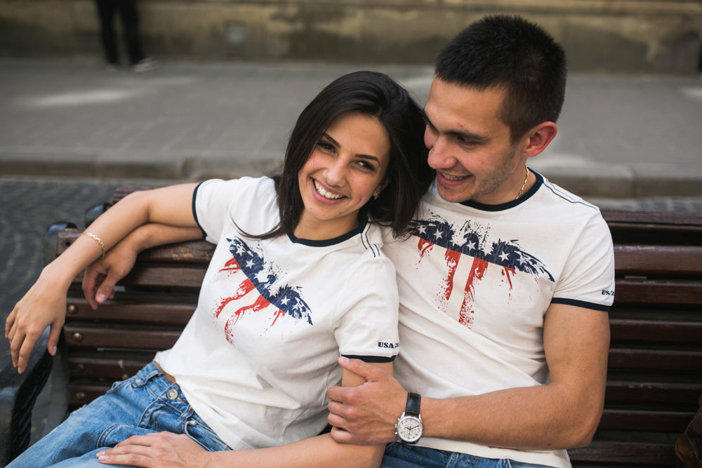 Design Matching Couple Shirts as a Photo Scavenger Hunt (Prompts + QR Codes)