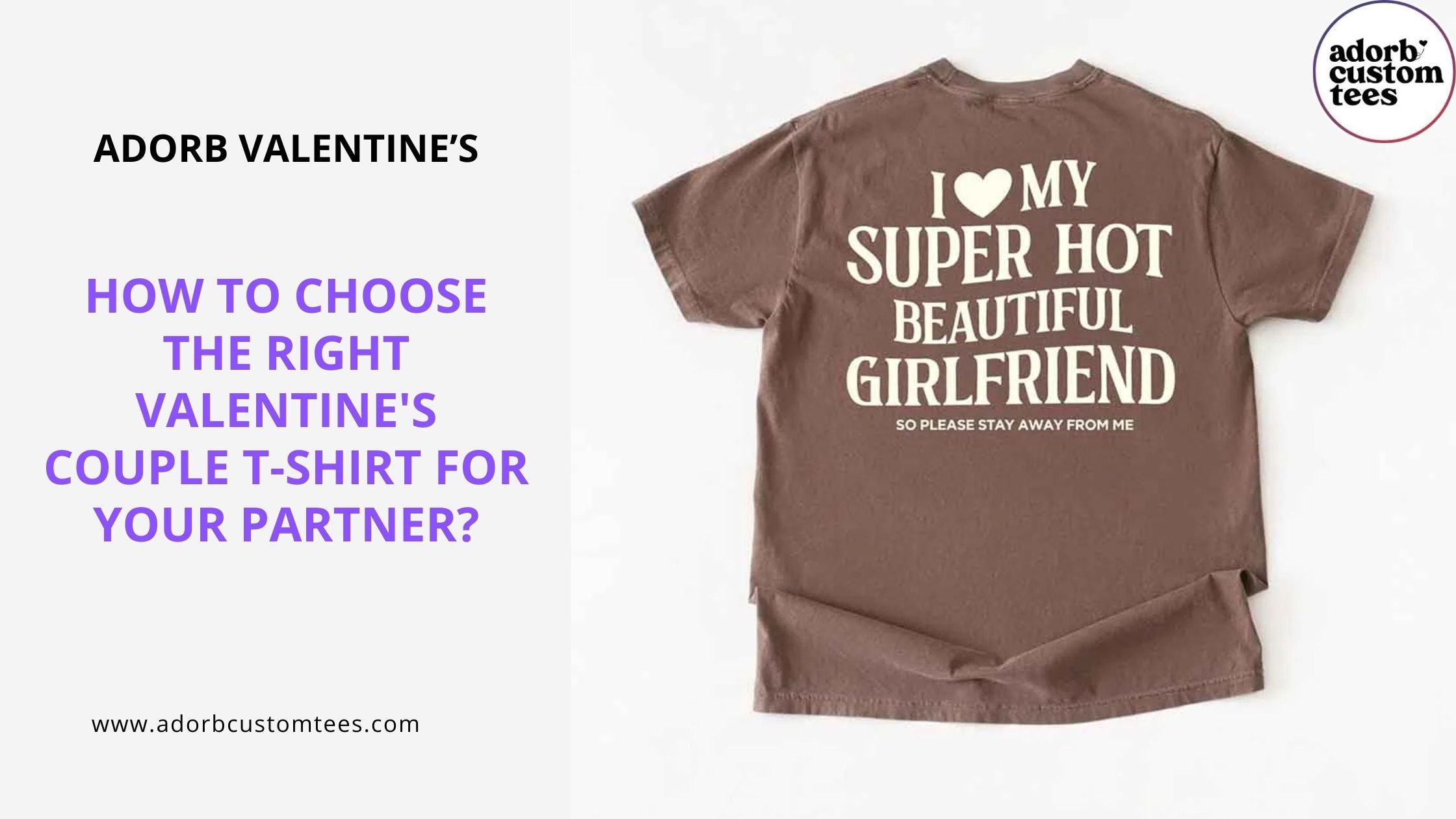 How to Choose the Right Valentine's Couple T-Shirt for Your Partner?