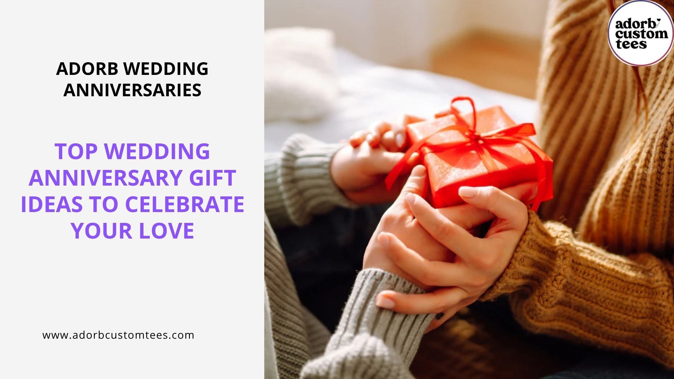 Top Wedding Anniversary Gift Ideas to Celebrate Your Love