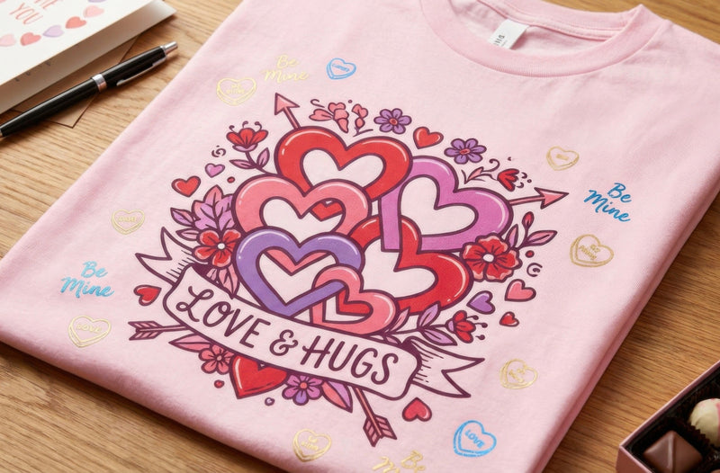 Funny Custom T-Shirts Are the Trick to a Low-Key Valentine's Surprise