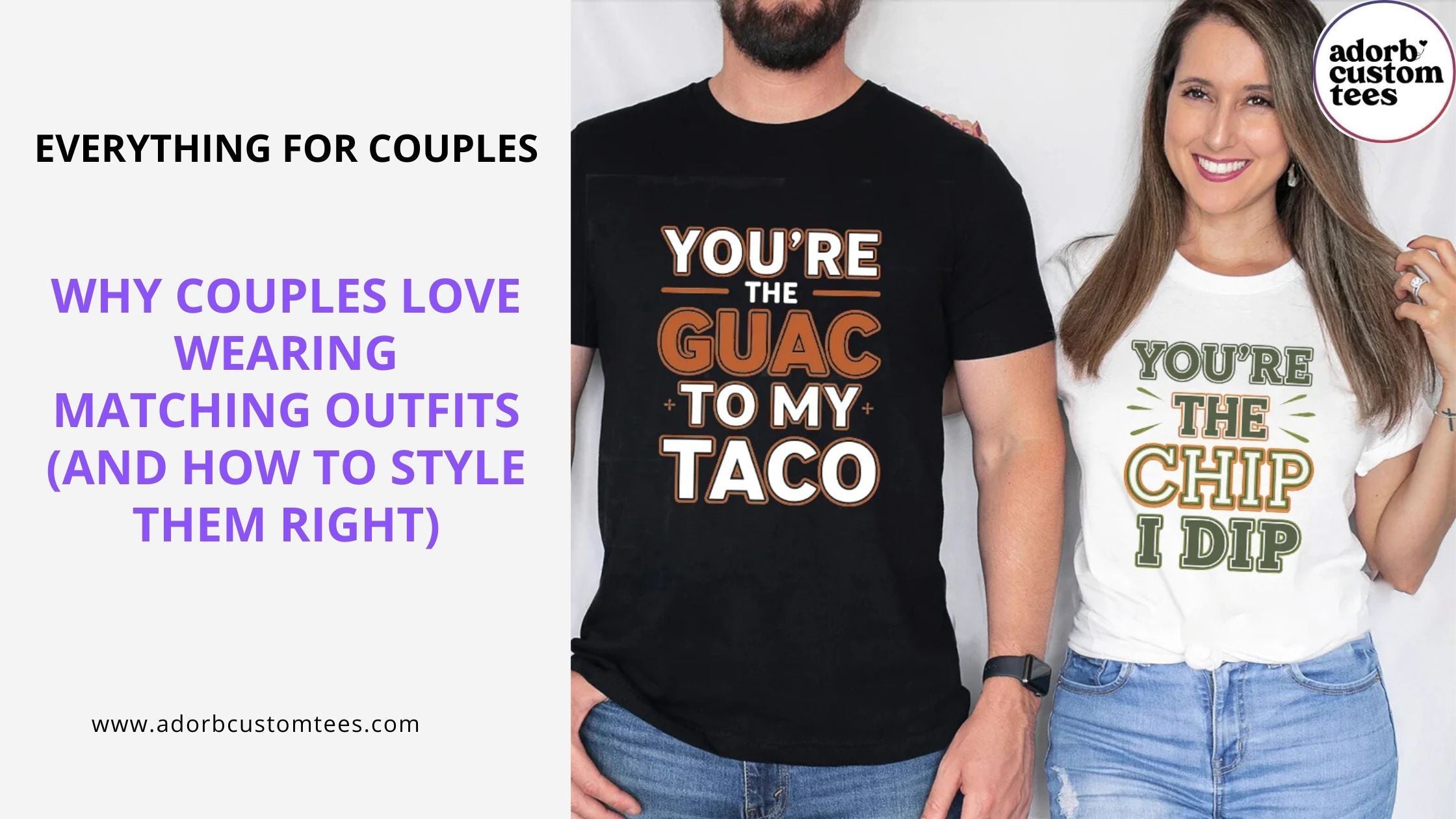 Why Couples Love Wearing Matching Outfits (and How to Style Them Right)