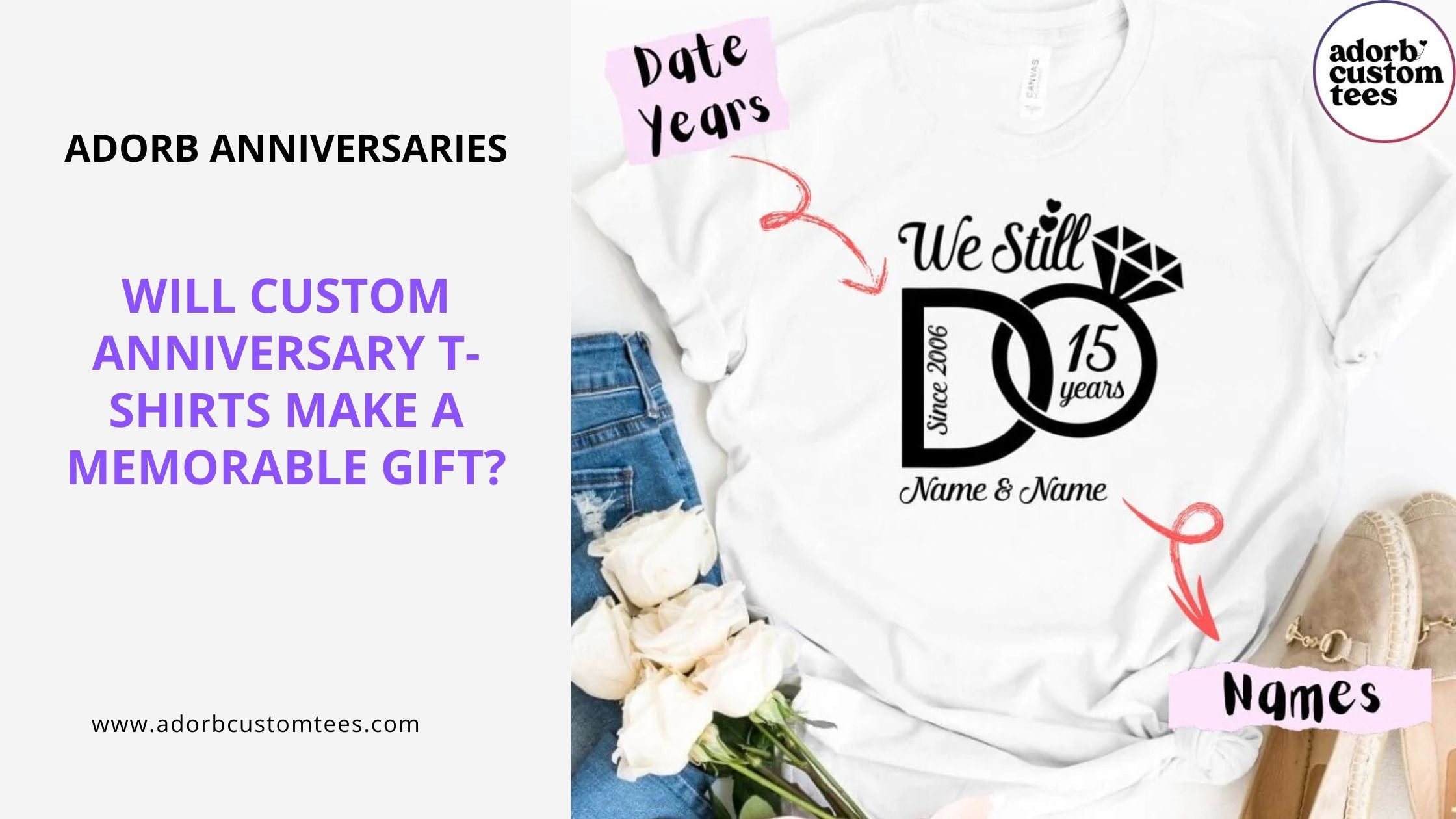 Will Custom Anniversary T-shirts Make a Memorable Gift?