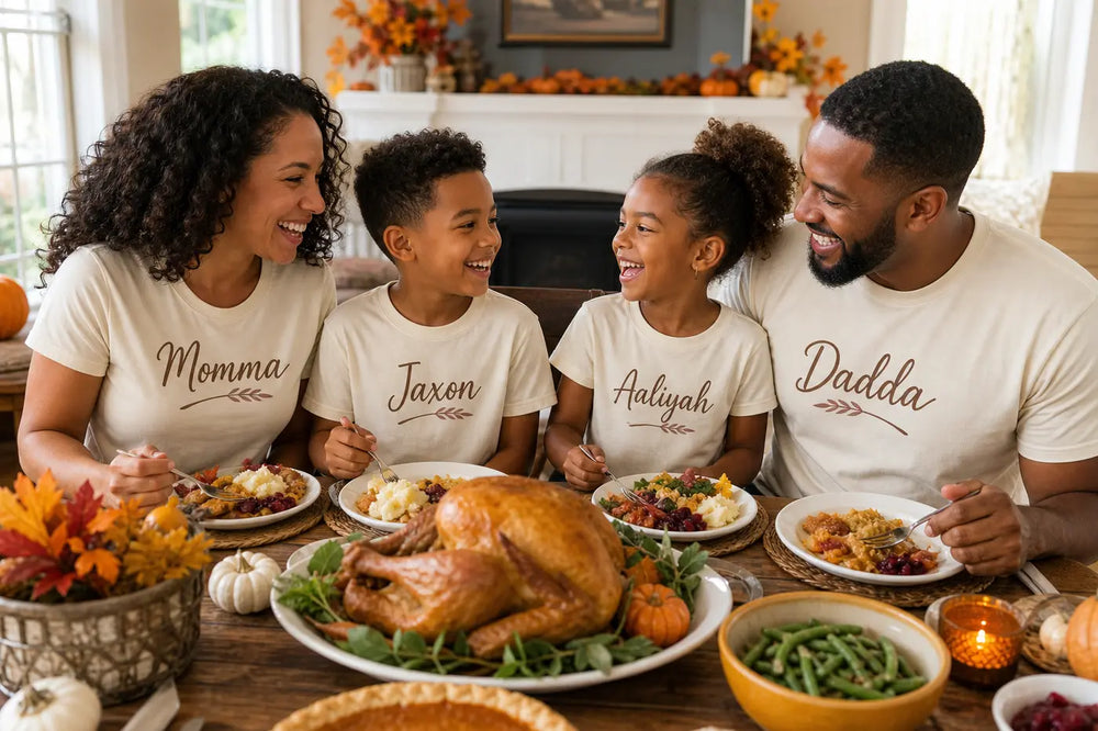Personalized Thanksgiving Shirts: Custom Family Tee Guide for 2026