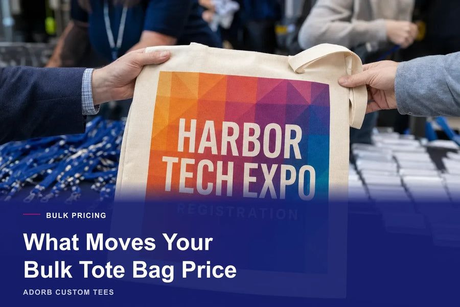 Bulk Custom Tote Bag Pricing: What Moves the Per-Bag Price