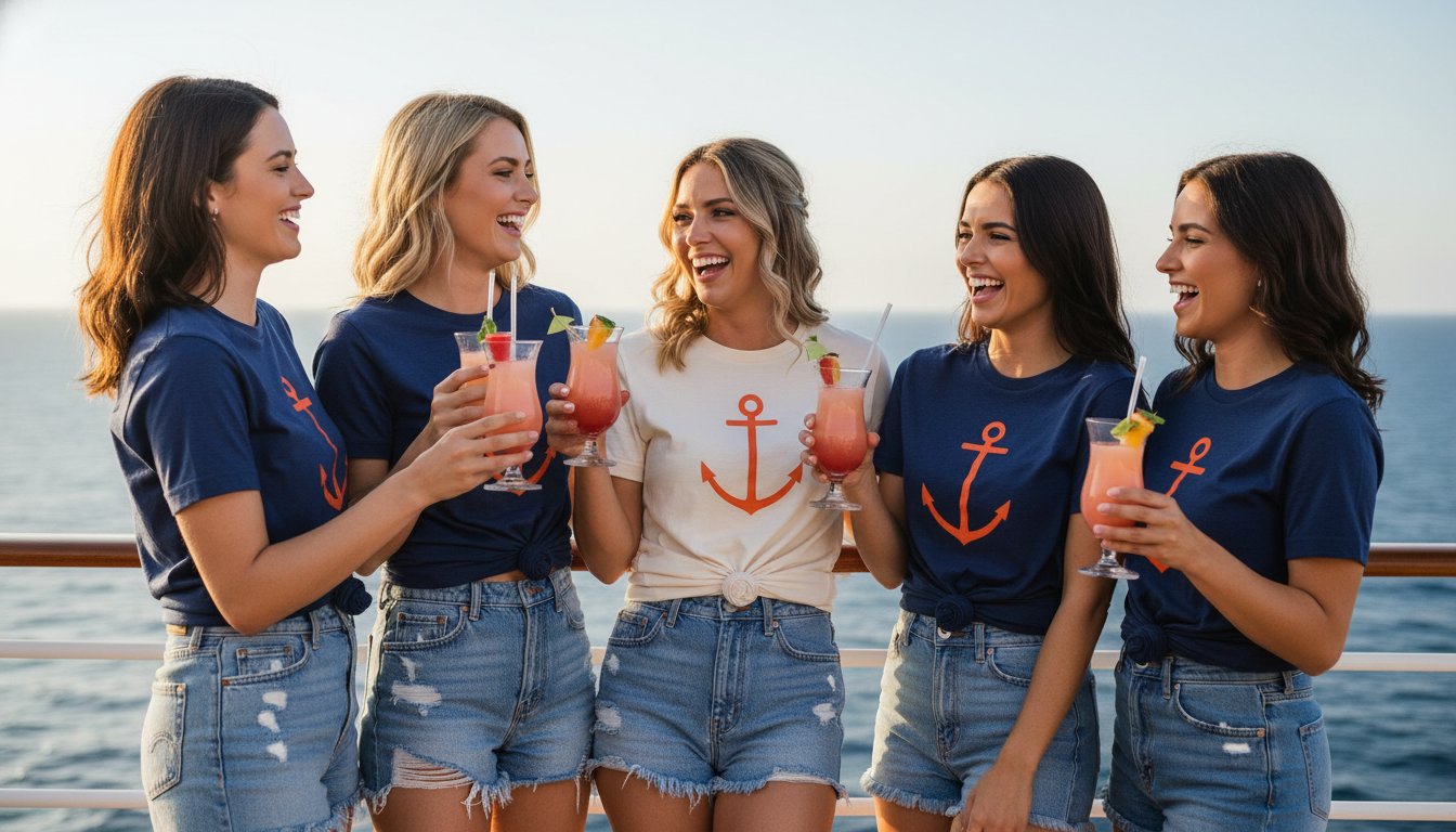 Best Last Sail Before the Veil Cruise Bachelorette Shirts