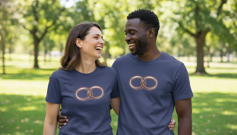 Custom 10th Anniversary Shirts for Parents with Names