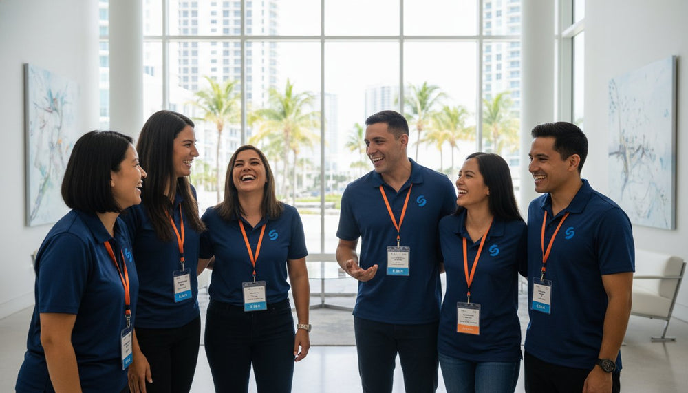 Custom Trade Show & Conference Shirts for Miami Beach
