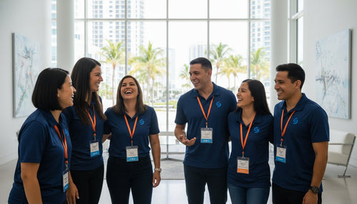 Custom Trade Show & Conference Shirts for Miami Beach