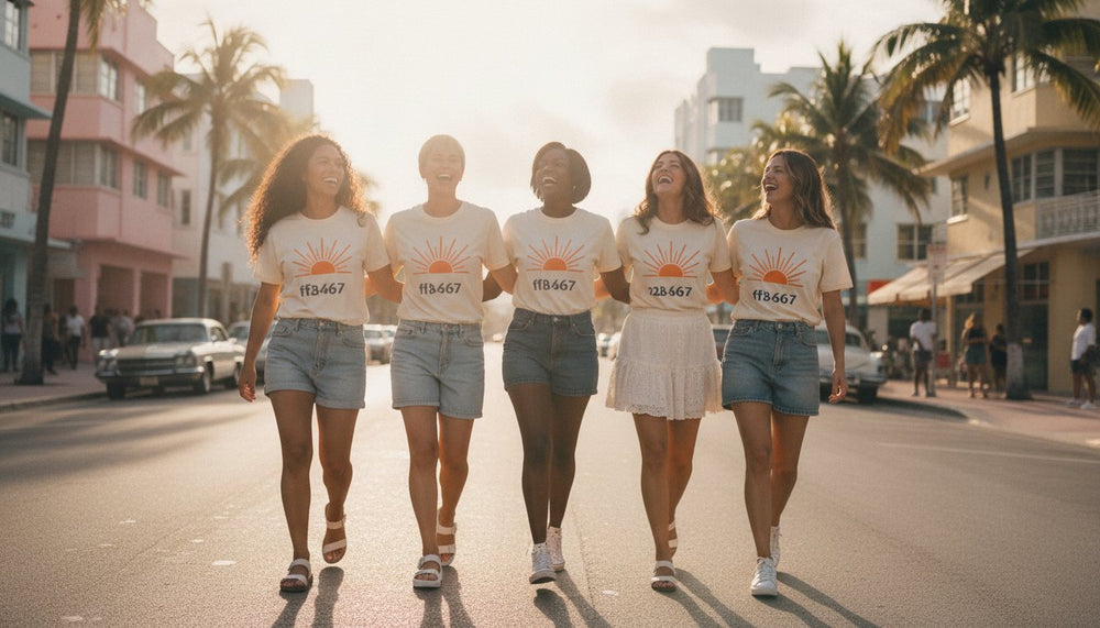 Custom Bachelorette Shirts for Your South Beach Miami Trip