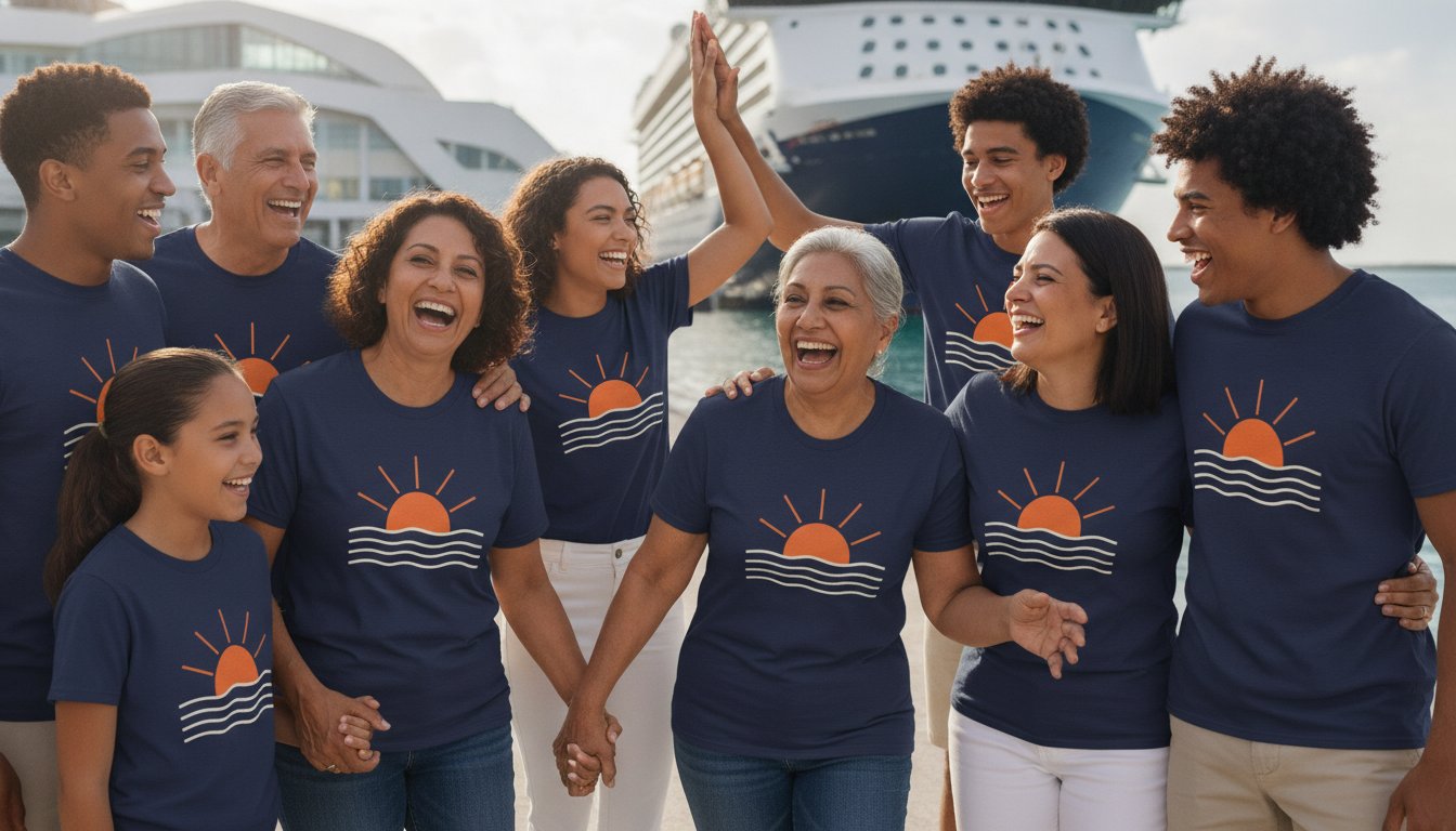 Top Custom Cruise Group Shirts for Miami Departures