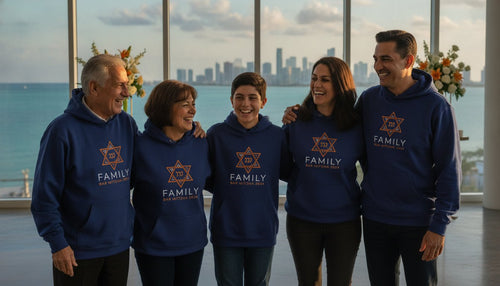 Custom Bar Mitzvah Apparel: Premium Miami Event Shirts
