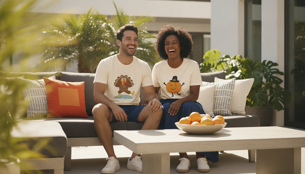 Best Funny Couples Thanksgiving Shirts