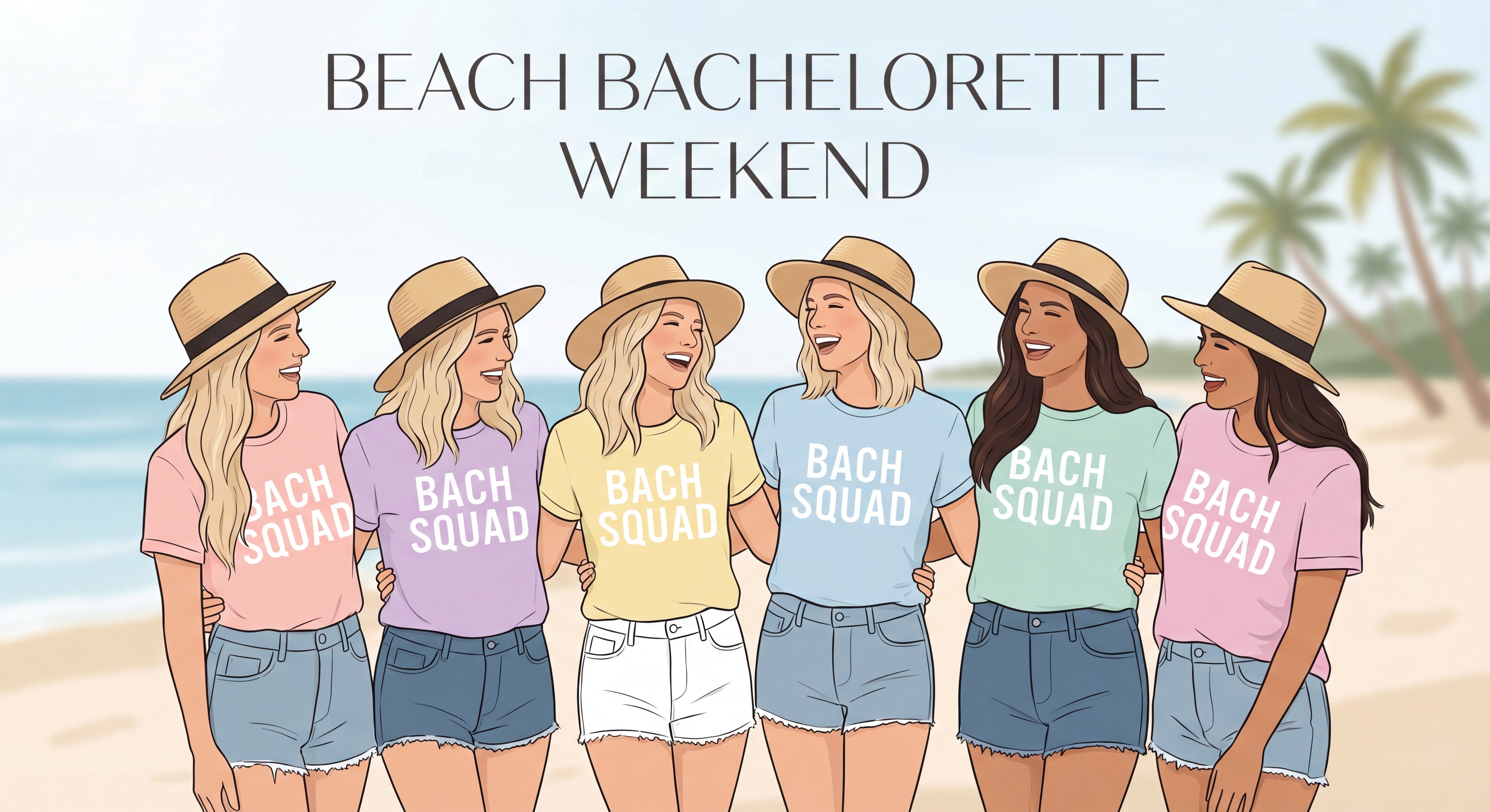 Cute Bachelorette Party Shirts for the Bride and Her Crew