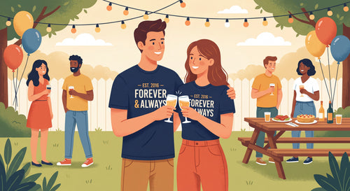 How to Choose the Right Anniversary Shirts: A Practical Couples' Guide