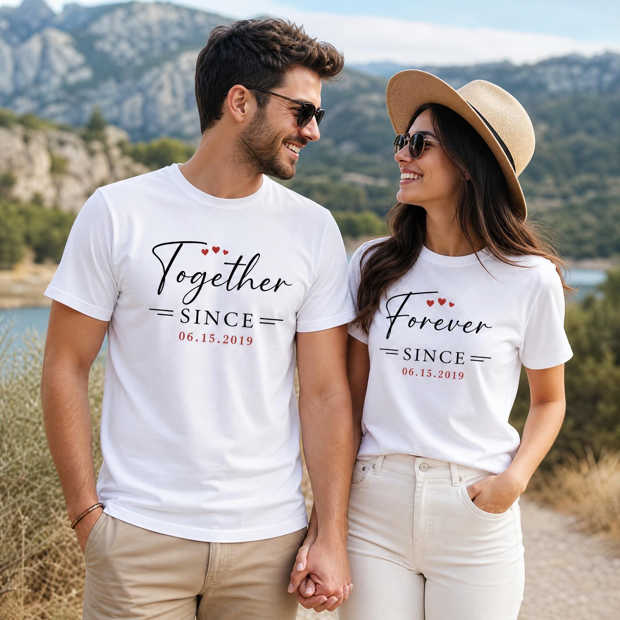 How real couples use anniversary shirts to make milestones unforgettable