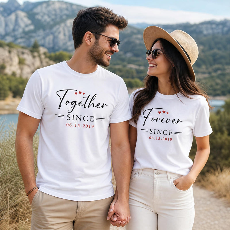How real couples use anniversary shirts to make milestones unforgettable