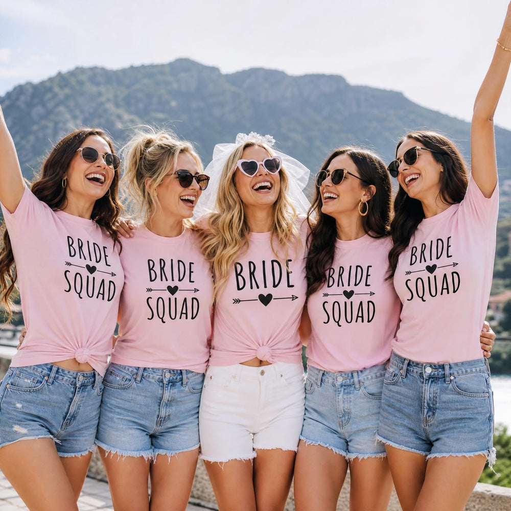 Bachelorette Shirts for Large Groups: Bulk Custom Tees Made Easy