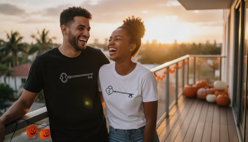 Funny Couple Halloween Shirts: Easy Last-Minute Costume Ideas