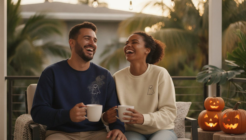 Halloween Sweatshirts for Couples and Cozy Fall Nights