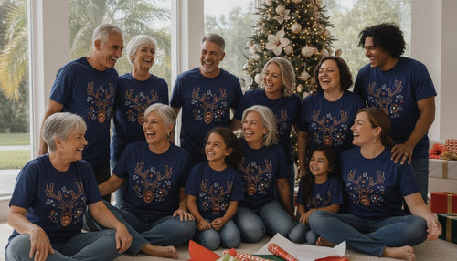 Personalized Christmas Shirts: Add Names to Matching Holiday Tees