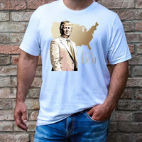 It’s Hot” Trump Shirt – Viral USA Map Tee for Men – Bold Patriotic Graphic