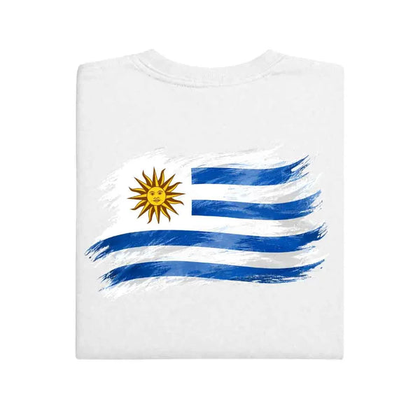 May include a person wearing a White Argentina 2026 World Cup "Countries" T-Shirt – Soccer Fan Graphic Tee featuring bold soccer countries graphic and relaxed fit.