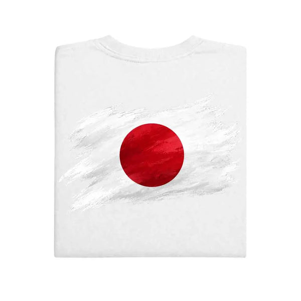 May include a person wearing a White Japan 2026 World Cup "Countries" T-Shirt – Soccer Fan Graphic Tee featuring bold soccer countries graphic and relaxed fit.