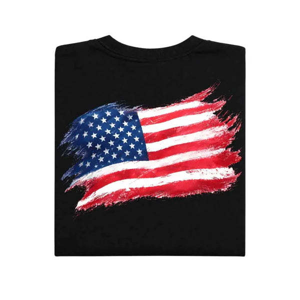 May include a person wearing a Black  USA 2026 World Cup "Countries" T-Shirt – Soccer Fan Graphic Tee featuring bold soccer countries graphic and relaxed fit.