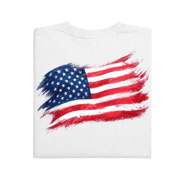May include a person wearing a White USA 2026 World Cup "Countries" T-Shirt – Soccer Fan Graphic Tee featuring bold soccer countries graphic and relaxed fit.