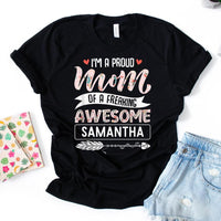 Proud Mom of Awesome Daughter Tee