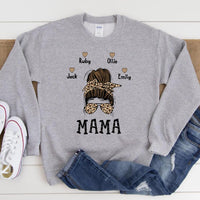 Mama and Kids Top (Messy Hair)