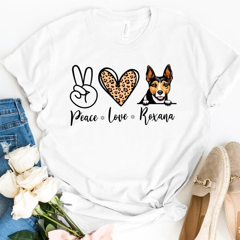 Peace Love Dog Tee