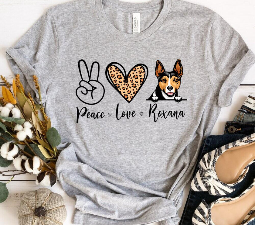 Peace Love Dog Tee