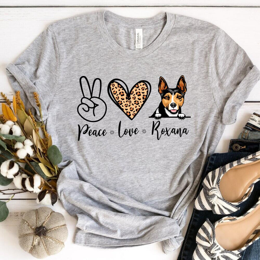 Peace Love Dog Tee