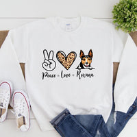 Peace Love Dog Tee