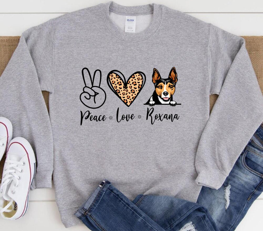 Peace Love Dog Tee