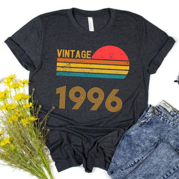 Personalized Year Vintage Birthday Sun Tee