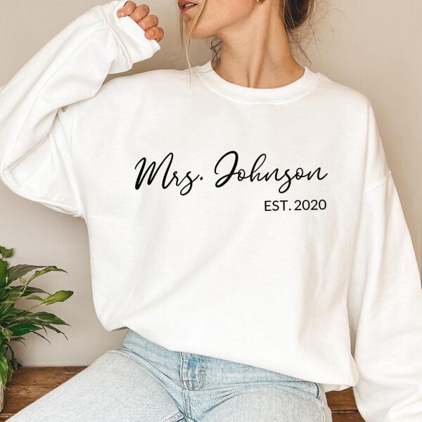 Mrs. Personalized Top